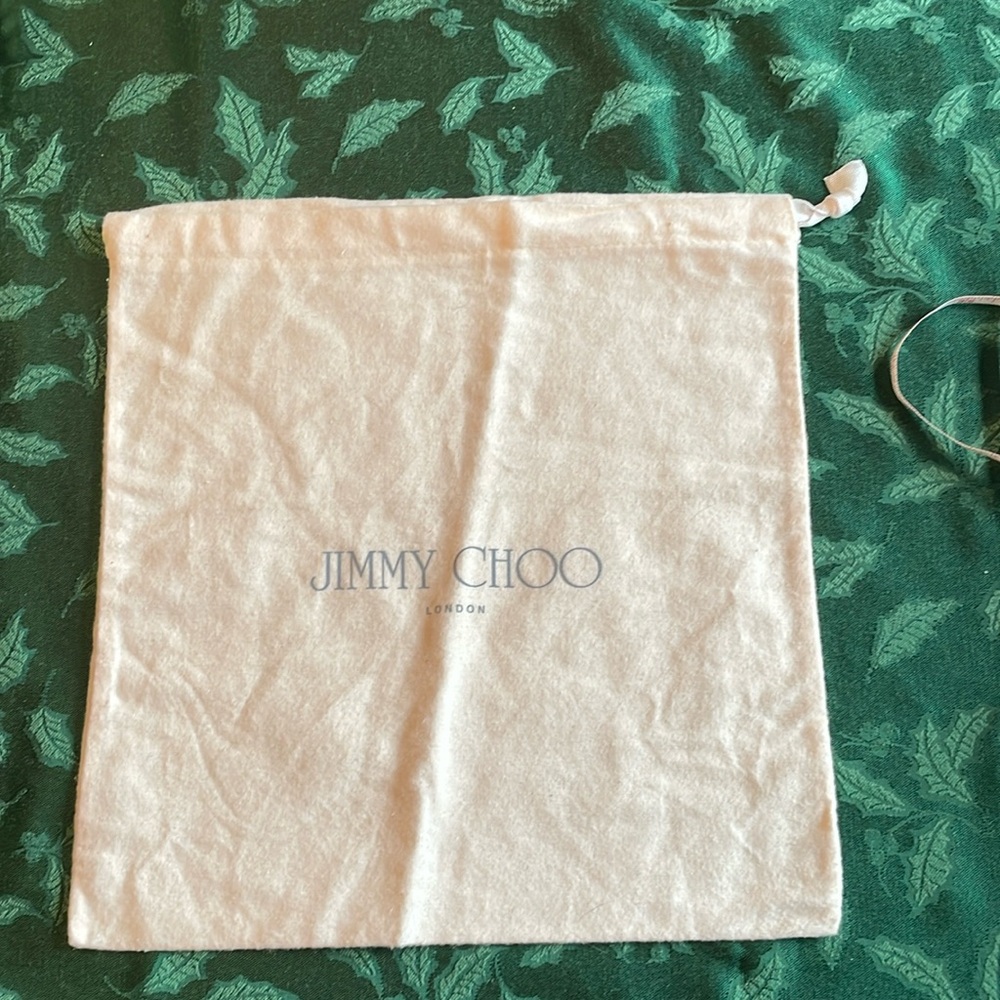 Jimmy Choo Flannel dust bag - unused